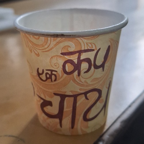 Disposable cup (one piece)